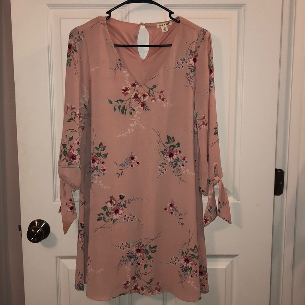 Pink sun dress